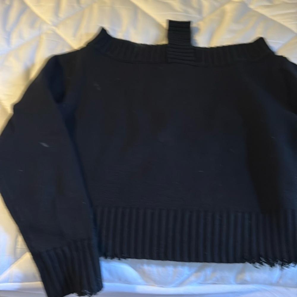 Boxy cotton sweater